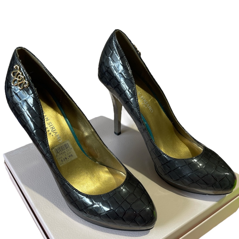 Christian siriano patent leather heels size 7.5